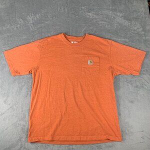 Carhartt Men's K87 Medium Short Sleeve T-Shirt - Desert